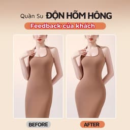 Quần Độn Hông Nâng Mông Cạp Vừa Chất Su Đúc Đệm Hông 1.2cm Mặc Đồ Ôm Body Thoáng Khí Lê Ngọc 482 9