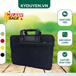 "Cặp Laptop Numanni 3010 Cao Cấp Túi Xách Công Sở Nam Nữ Nhiều Ngăn, Chống Nước Đựng Laptop 14.1 inch Kỳ Duyên [CL04] 1