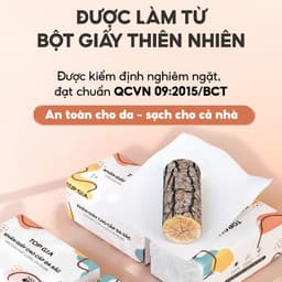 Giấy Ăn Rút TopGia Đa Sắc Cao Cấp 240 Tờ 4 Lớp – Dập Vân 4D, Mềm Mịn, Thấm Hút Tốt, An Toàn Cho Gia Đình 7