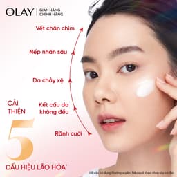 [KOL] Kem Dưỡng Ẩm OLAY Super Collagen Peptides Giúp Cải Thiện 5 Dấu Hiệu Lão Hóa Phức Tạp 45G 3