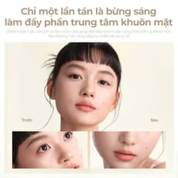 Bảng phấn bắt sáng và tạo khối MOOEKISS lên màu tự nhiên, chống nước lâu trôi 9g3.5g 5
