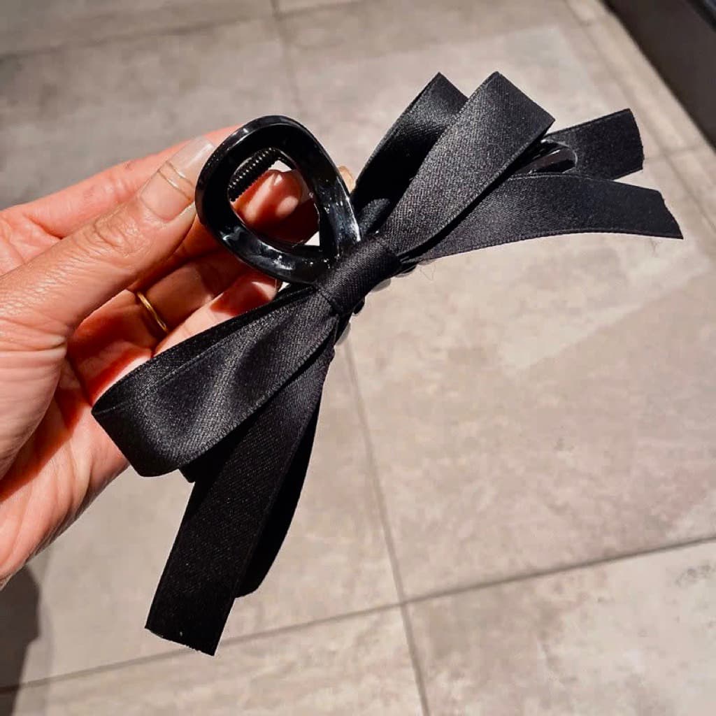 Kẹp nơ tiểu thư Dubochic 13cm thời trang đơn giản nư  KN13