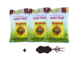 Combo 5 Gói Cám Nam Phở 2 Gói 200Gr Giúp Chim Căng Lửa Chính Hãng Cao Cấp Tặng Xúc Cám Nhựa 2