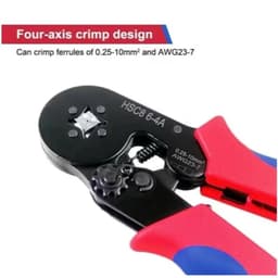 Bộ Kìm Bấm Cos Đa Năng 0.25 - 10mm² + 1200 Đầu Cos – Kìm Bấm Đầu Cos Chuyên Dụng - Kìm Tuốt Dây ----- 6
