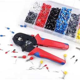 Bộ Kìm Bấm Cos Đa Năng 0.25 - 10mm² + 1200 Đầu Cos – Kìm Bấm Đầu Cos Chuyên Dụng - Kìm Tuốt Dây ----- 1