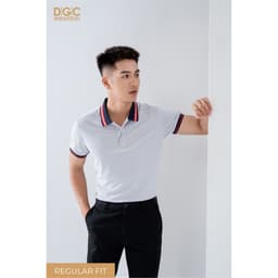 Áo Polo Ngắn Tay DGC Dáng Suông Chất Vải Thoáng Mát, Thấm Hút Mồ Hôi - SAPBC12M 5