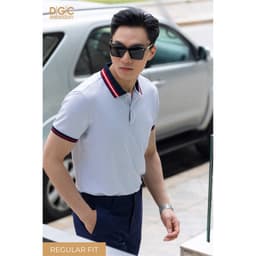 Áo Polo Ngắn Tay DGC Dáng Suông Chất Vải Thoáng Mát, Thấm Hút Mồ Hôi - SAPBC12M 6