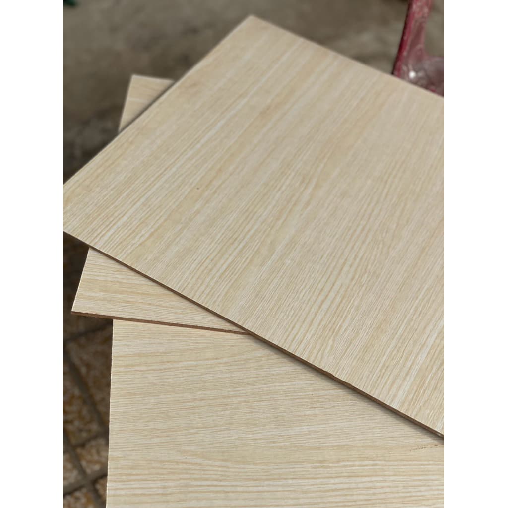 Combo 2Tx30x90 và 1Tx50x90 Ván MDF vân sồi 5mm làm vách ngắn đecor, DIY  giá rẻ