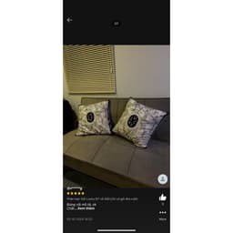 Gối tựa lưng sofa, phòng khách họa tiết LUCKY ĐEN TRẮNG chất liệu nhung lông đào kích thước 45x45cm 9
