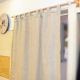 Rèm cửa ngăn phòng VẢI MỘC CANVAS loại mới phong cách Nhật bản (Đã bao gồm rèm và thanh treo) 9