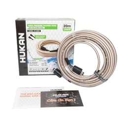 [20M] Dây rửa xe áp lực cao HUKAN G1-DR20, Độ dài 20 mét, Chống ngập, Chống rò - Đầu nối M22x1.5mm 8