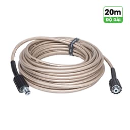 [20M] Dây rửa xe áp lực cao HUKAN G1-DR20, Độ dài 20 mét, Chống ngập, Chống rò - Đầu nối M22x1.5mm 7