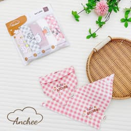 Set 5 yếm xô tam giác họa tiết ngộ nghĩnh Anchee 5
