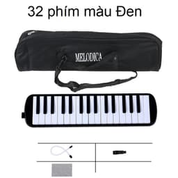 Đàn Kèn 32 Phím Melodica – Nhạc Cụ Hơi Cho Bé Tập Đánh, Âm Thanh Chuẩn, Tặng Kèm Ống Thổi & Túi Đựng 4