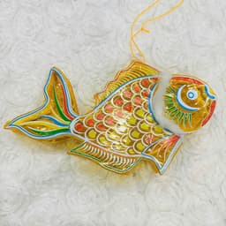 [size lớn] Lồng đèn trung thu gương kiếng hình cá chép thủ công truyền thống decor trang trí 7