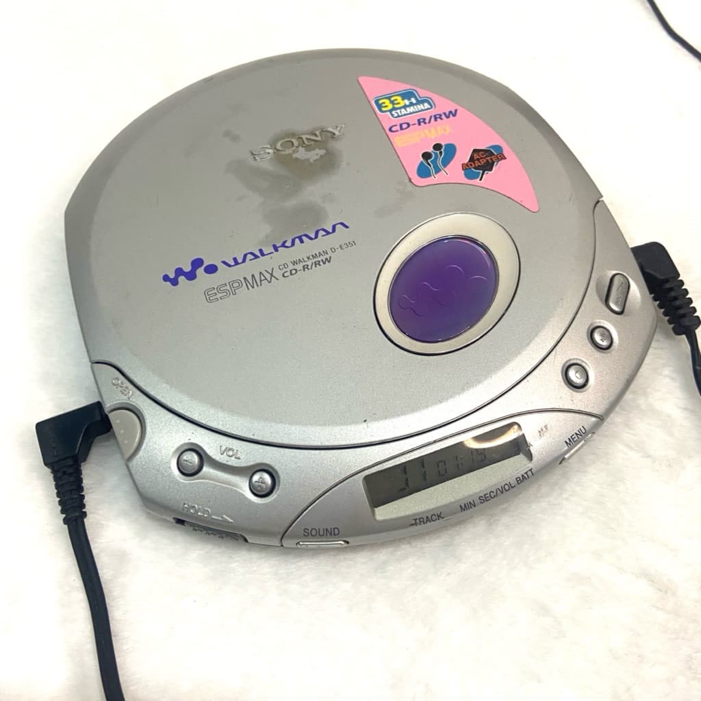 CD player (máy phát CD) SONY WALKMAN D-E351