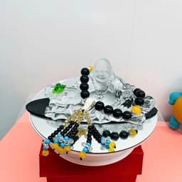Tượng Phật Di Lặc Đá Lưu Ly Pha Lê Cao Cấp, tượng Phật để taplo xe ô tô, trang trí bàn làm việc 6