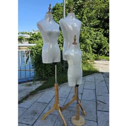 Manocanh Nữ Không Tay Chân Gỗ, Ma nơ canh Nữ Bán Thân Cho Shop Thời Trang 9