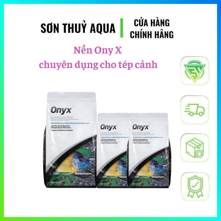 Nền thủy sinh cao cấp - Onyx hạt to/ Onyx sand - Seachem - (1kg)