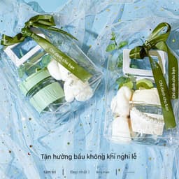🎁 Set Quà Tặng 20/10 Ly Thuỷ Tinh Trong Suốt Cao Cấp – Kèm Ống Hút, Hộp Sang Trọng,Set Quà Tặng Ly Thuỷ Tinh 5