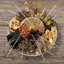 Thảo Mộc Xông Nhà Trường Nguyên 12 Vị, Giúp Thanh Tẩy Nhà Cửa, Bao Sái, Tẩy Uế, Thanh Lọc Không Khí, Xua Đuổi Xôn Trùng 1
