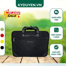 Cặp Công Sở CHÍNH HÃNG Numanni 647 – Túi Xách Đựng Laptop 15.6 inch, Chống Nước, Nhiều Ngăn Tiện Lợi Kỳ Duyên[CL05] 1