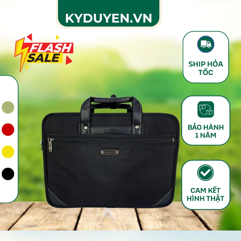 Cặp Công Sở CHÍNH HÃNG Numanni 647 – Túi Xách Đựng Laptop 15.6 inch, Chống Nước, Nhiều Ngăn Tiện Lợi Kỳ Duyên[CL05]