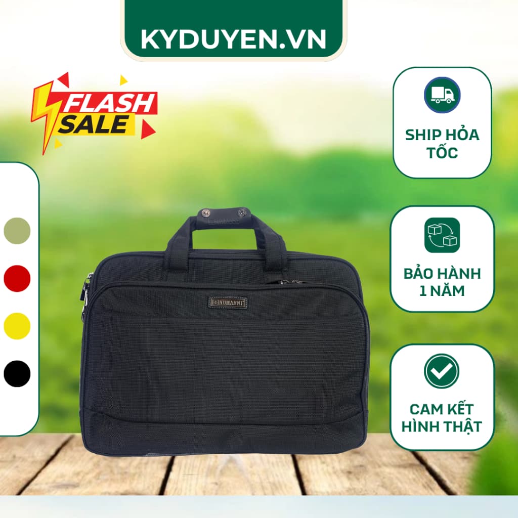 Cặp Công Sở CHÍNH HÃNG NUMANNI 882 – Túi Đựng Laptop 15.6 inch Chống Sốc Chống Nước Thời Trang Cao Cấp Kỳ Duyên[CL08