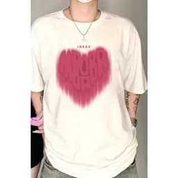 Áo thun Unisex Nam Nữ in hình TRÁI TIM IHKKE, chất cotton 100% - BOONE - BNE00053 2