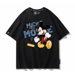 Áo thun IN HÌNH CHUỘT MICKEY unisex nam nữ, chất cotton 100% 5