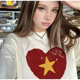 Áo thun in hình TRÁI TIM VIỆT NAM unisex nam nữ, chất cotton 100% 2