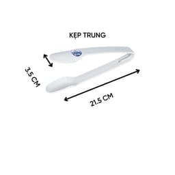 Kẹp Gắp Đá Việt Nhật 2845/6/7, Kẹp Gắp Thức Ăn Nhựa PP An Toàn - DOMUS 6