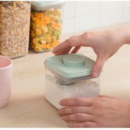 Combo 4-5 Hộp Đựng Thực Phẩm Khô Dạng Vuông Inochi (500ml - 2100ml)| Khóa Kín Khí, Bảo Quản An Toàn 5
