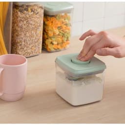 Combo 4-5 Hộp Đựng Thực Phẩm Khô Dạng Vuông Inochi (500ml - 2100ml)| Khóa Kín Khí, Bảo Quản An Toàn 7