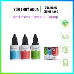 Anti Stress và Parakill - Toptop xử lý nấm trắng, ký sinh trùng và tóp bụng 1