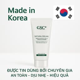 Tẩy da chết mặt Phiên bản HOMECARE - GSC Natural Peeling 150ml dạng kem, an toàn cho mọi loại da 4