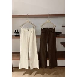 [𝑻𝒉𝒆𝑴𝒂𝒚 x 𝐖𝐆𝐖𝐄] Quần Jeans Loe 𝐖𝐆𝐖𝐄 7307, Quần Jean Nữ Ống Rộng Xòe Lưng Cao Co Giãn Giúp Tôn Dáng Dài Chân WG.WE 2