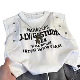 (8–27kg) Áo Tanktop 100% Cotton Hình IN 1964 | Cool Ngầu, Siêu Thoáng, Năng Động Cho Bé Yêu 5