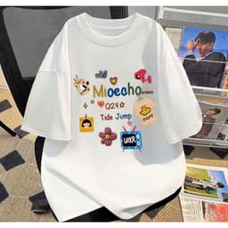 Áo thun MIOECHO unisex nam nữ, chất cotton 100% 2