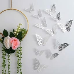 🦋 Set 60 Bướm 3D Trang Trí Tường – Sticker Bướm Dán Tường Đẹp, Sang Trọng 🦋 4