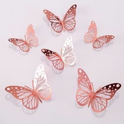 🦋 Set 60 Bướm 3D Trang Trí Tường – Sticker Bướm Dán Tường Đẹp, Sang Trọng 🦋 5