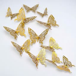 🦋 Set 60 Bướm 3D Trang Trí Tường – Sticker Bướm Dán Tường Đẹp, Sang Trọng 🦋 2