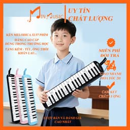 Kèn Melodica Loại 1 Tặng Kèm Khăn Lau,Ống Dây Chất Lượng Cho Học Sinh I Kèn Phím Melodica 32 Phím Có Túi Vải 1