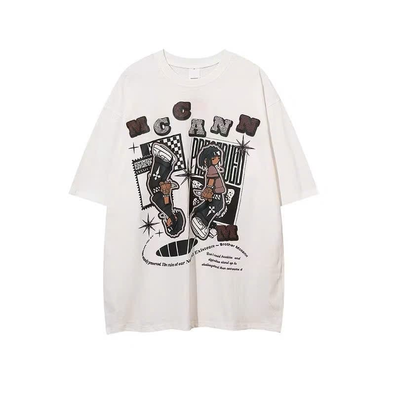 Áo thun MCCANN Boone unisex nam nữ, chất cotton 100%