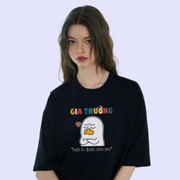 Áo thun slogan GIA TRƯỞNG MỚI LO ĐƯỢC CHO EM – Câu nói hài hước meme, unisex nam nữ, chất cotton 100% 2