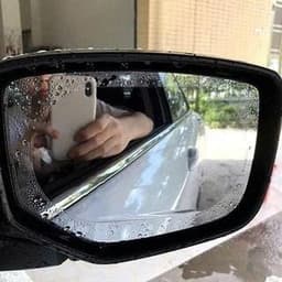 Miếng dán nano chống bám nước trên gương chiếu hậu, kính ô tô khi lái xe dành cho xe con và xe tải 5