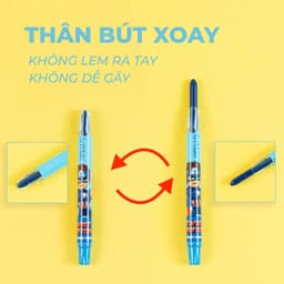 Bút Sáp Màu Cho Bé Tập Tô MONDEZ 12-48 Màu Tươi Sáng, Bám Giấy Tốt, Ít Vụn An Toàn Cho Bé Tập Tô 5