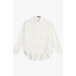 [ẨN] Áo Sơ Mi Dài Tay Nữ GENVIET JEANS Dáng Suông Freesize Chất Lanh Lụa Mềm Mịn Thoáng Mát 9077 7