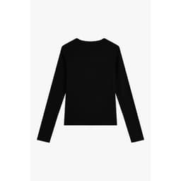 [ẨN] Áo Thun Dài Tay Nữ GENVIET JEANS Chất Liệu Len Tăm Cổ Tròn Co Giãn Thấm Hút Mồ Hôi Dáng Ôm Vừa 9079 4