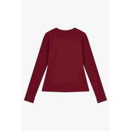 [ẨN] Áo Thun Dài Tay Nữ GENVIET JEANS Chất Liệu Len Tăm Cổ Tròn Co Giãn Thấm Hút Mồ Hôi Dáng Ôm Vừa 9079 3